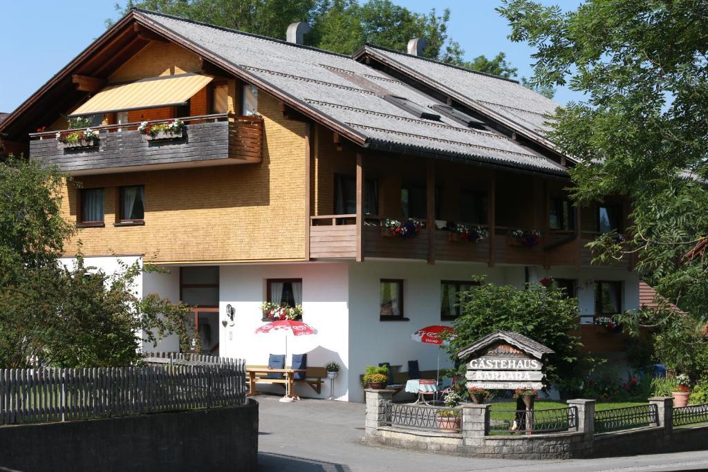 Gaestehaus-Pension Barbara Андельсбух Экстерьер фото